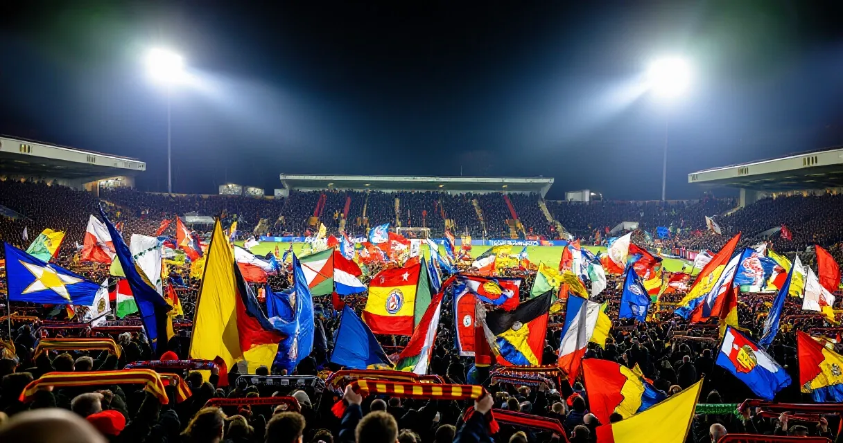 Aerial view of football players organized in tactical formation during a match