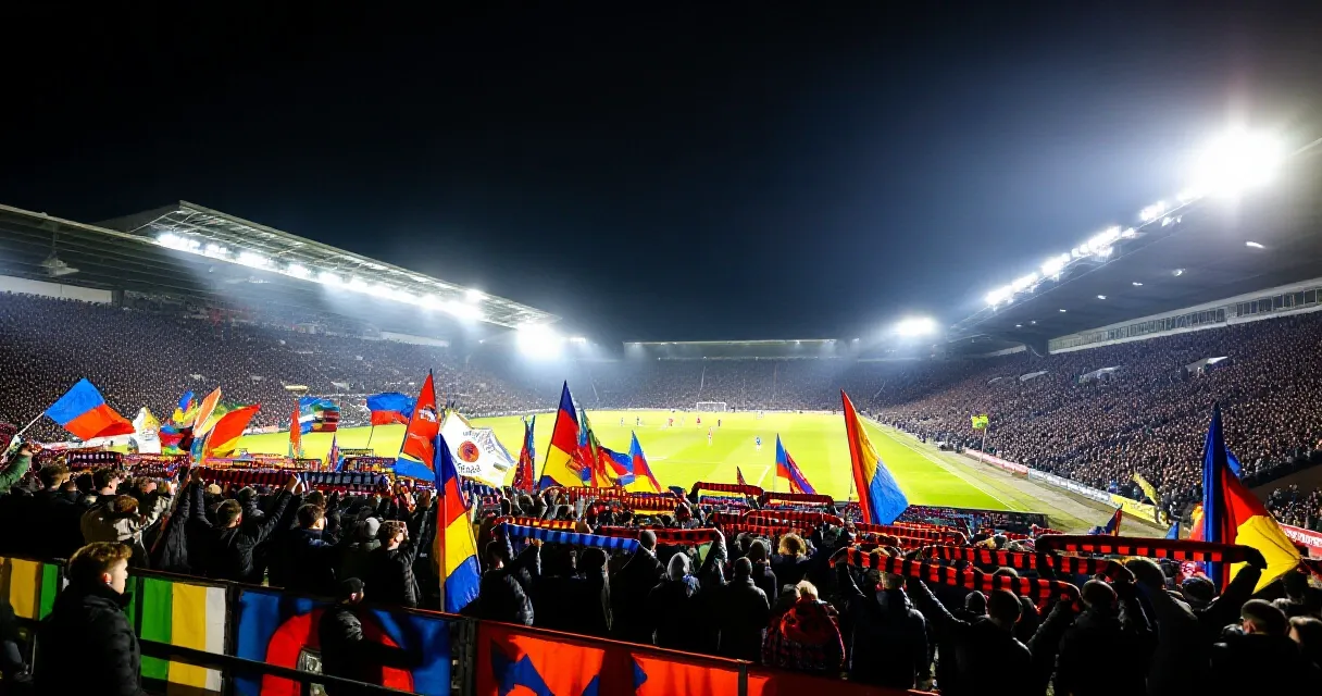 Reale Arena packed with fans for a LaLiga night match