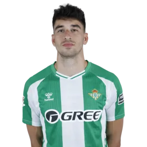 Marc Roca gana influencia en el Betis: 51,46 pases por 90 minutos